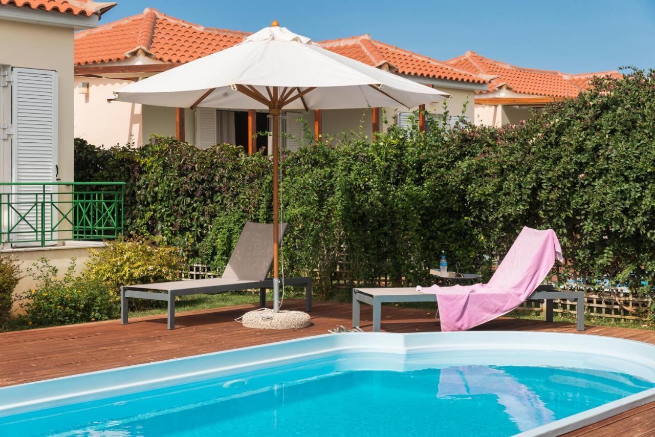Venus Villa With Private Pool, 2Min To The Beach Finikounta Esterno foto